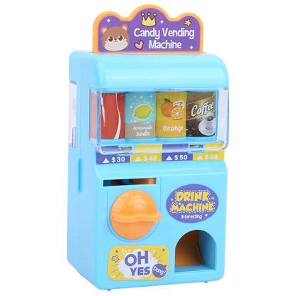 Baby Kids Lottery Machine Beverage Vending Educational Toys Pretend Game Gifts