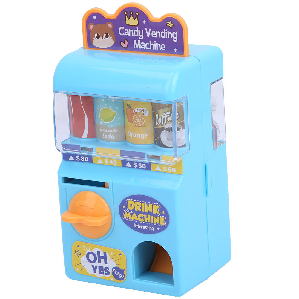 Baby Kids Lottery Machine Beverage Vending Educational Toys Pretend Game Gifts