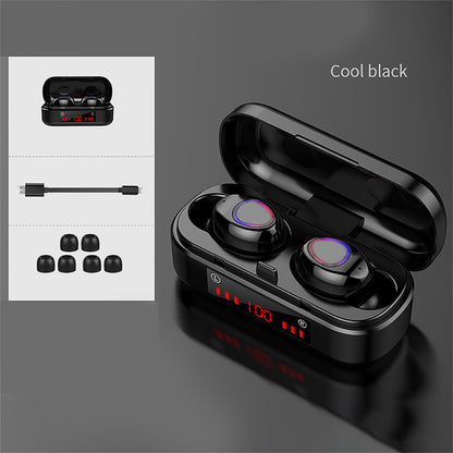 Wireless Bluetooth Touch Headset Mini Binaural