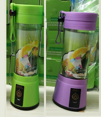 Portable Blender With USB Rechargeable Mini Kitchen Fruit Juice Mixer Home