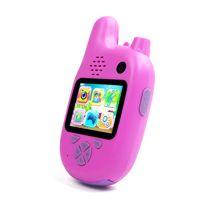 Walkie-Talkie Kids Camera Toys Mini HD Cartoon Cameras