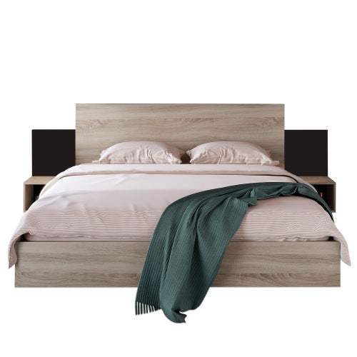Double Bed, Wooden Bed - Korigi store