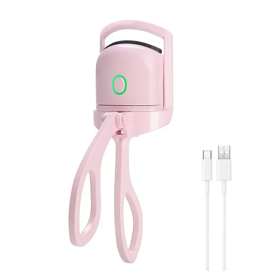 Electric Eyelash Curler USB Charging Model Fast Heating Portable Eye Lash Perm Shaping and Lasting Curling Thermal Eyelash Clip - Korigi store