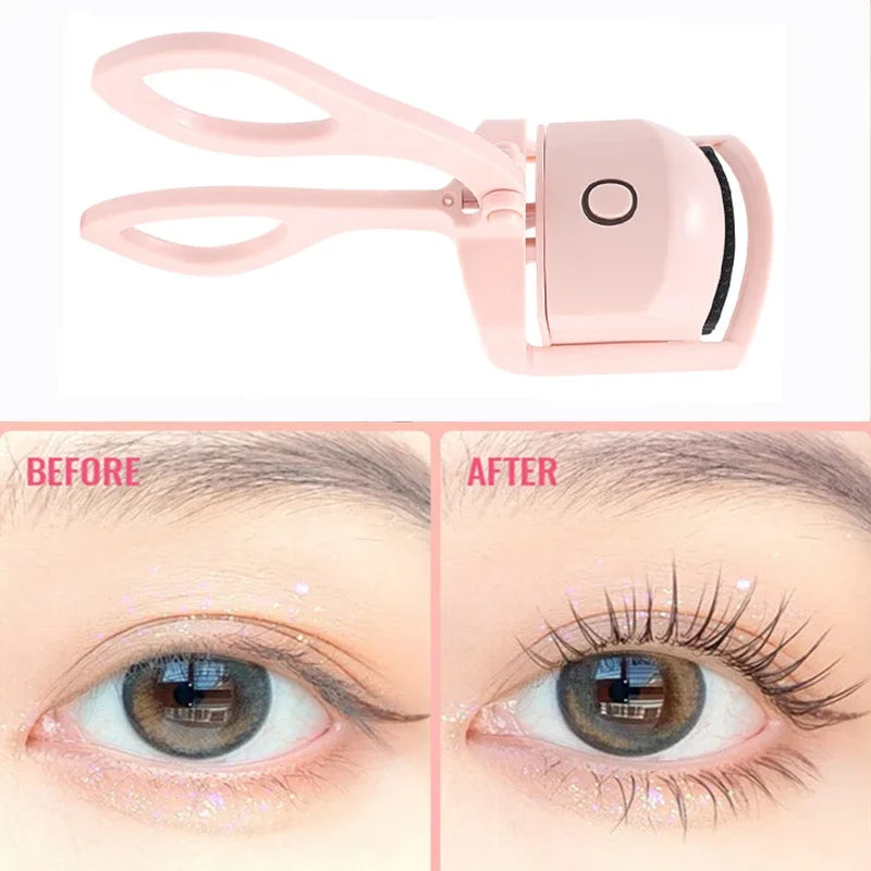 Sublimez votre regard avec notre recourbe-cils chauffant électrique ! Grâce à son contrôle de température intelligent, il offre une courbure durable sans abîmer vos cils, même les plus longs. Rechargeable et facile à - Korigi store