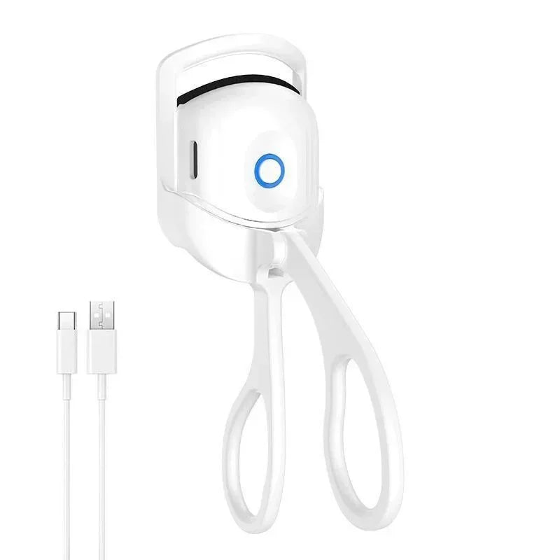 Electric Eyelash Curler USB Charging Model Fast Heating Portable Eye Lash Perm Shaping and Lasting Curling Thermal Eyelash Clip - Korigi store