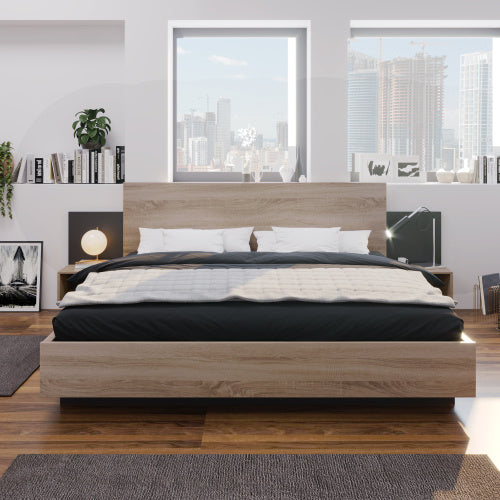 Double Bed, Wooden Bed - Korigi store