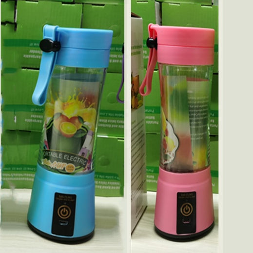 Portable Blender With USB Rechargeable Mini Kitchen Fruit Juice Mixer Home