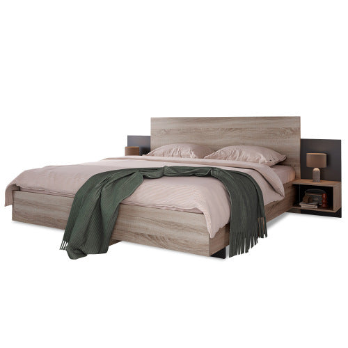 Double Bed, Wooden Bed - Korigi store